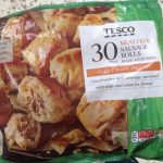 Tesco 30 Meat Free Sausage Rolls, £1.75 per pack